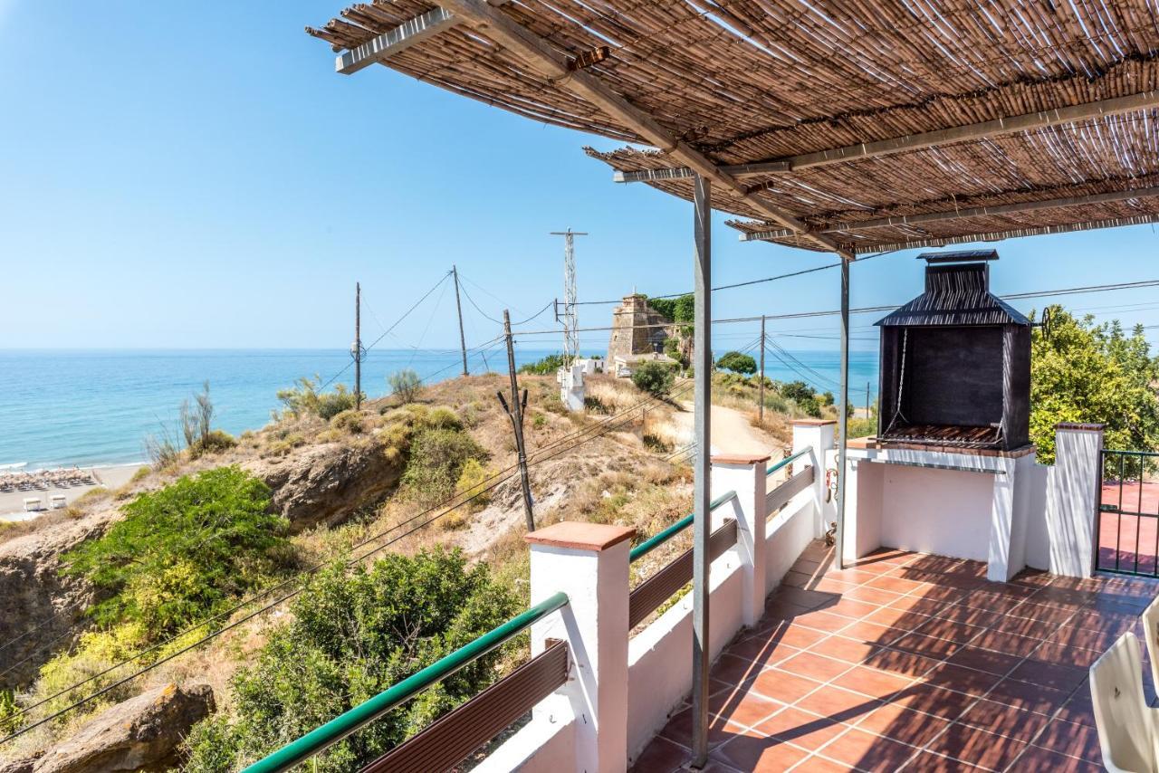 Casa Del Pipa Con Vistas Al Mar Villa Benajarafe Ngoại thất bức ảnh